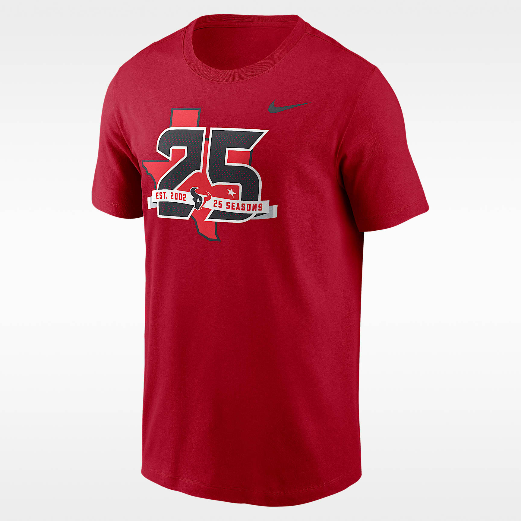 Houston Texans 25th Season Men's Nike NFL T-Shirt. Nike.com